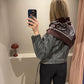 G-Paisley Scarf Silk Chocolate