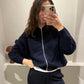 Jackie Strickjacke Navy