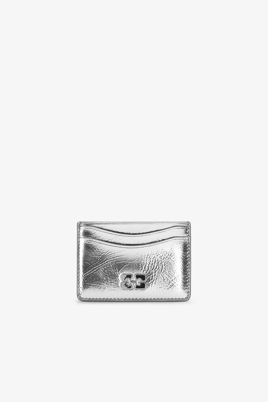 GANNI Ganni Bou Card Holder Metallic