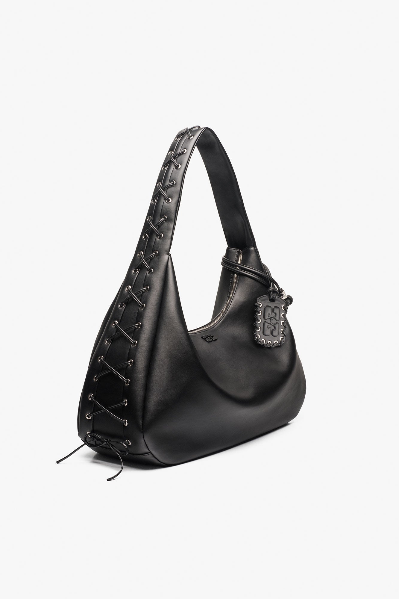 GANNI Ganni Bou Bag Hobo XXL Black