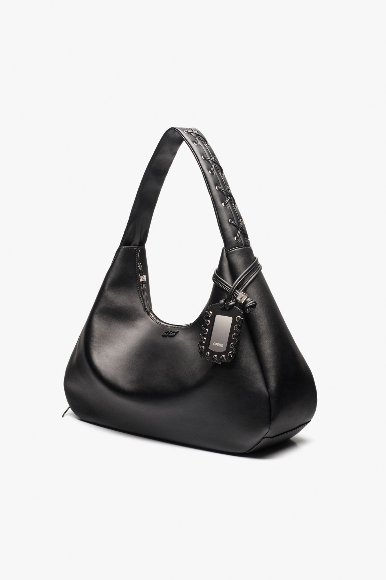 GANNI Ganni Bou Bag Hobo XXL Black