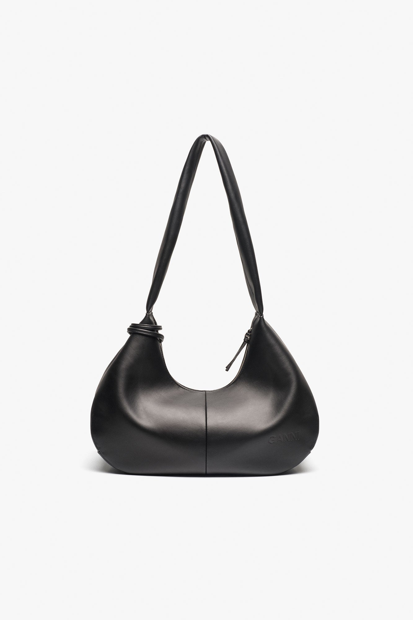 GANNI Ganni Bou Bag Hobo Medium Black