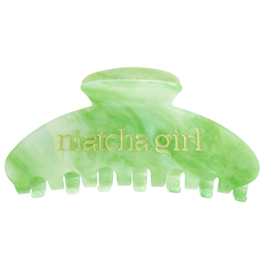 Ace Clip MATCHA GIRL in Matcha Latte (graviert)