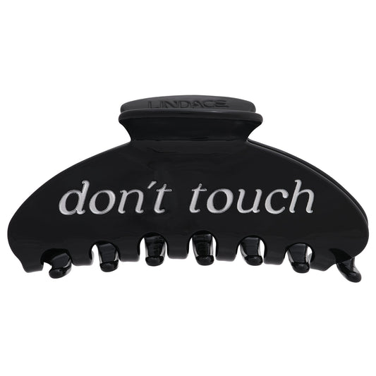 Lindace Ace Clip DON'T TOUCH in Noir (graviert)