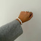 Essential Silk Scrunchies White