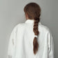 Essential Silk Scrunchies White