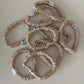 Essential Silk Scrunchies Beige