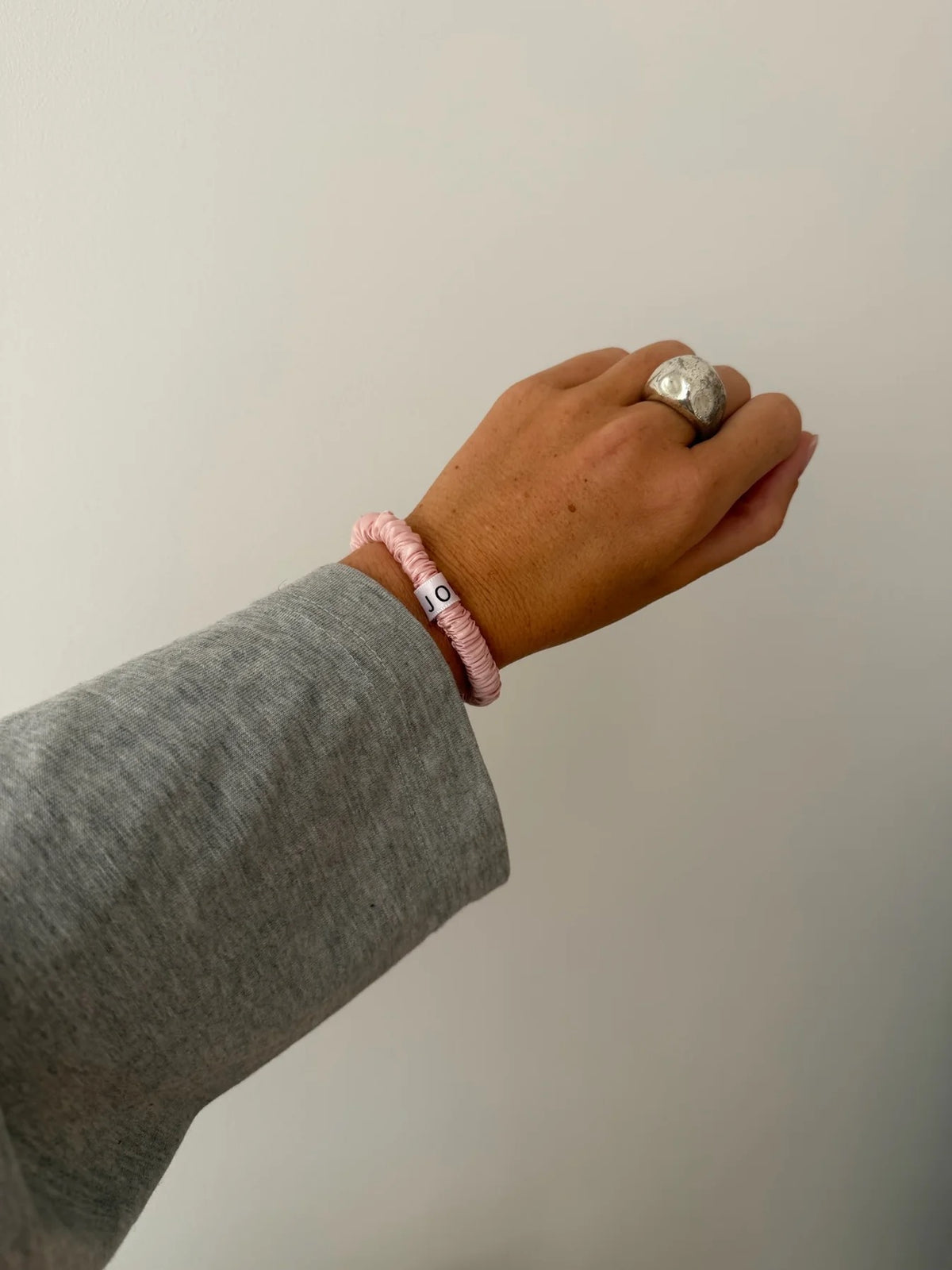 Essential Silk Scrunchies Rose