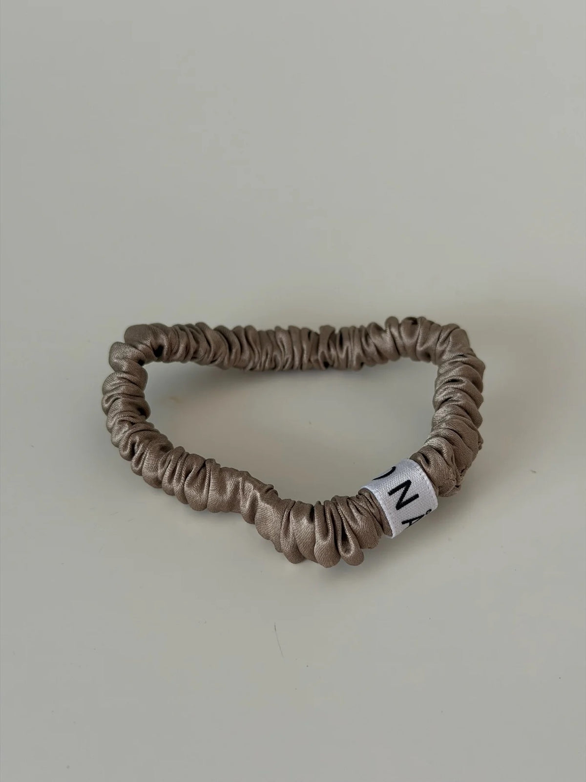Essential Silk Scrunchies Taupe