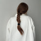 Essential Silk Scrunchies Black