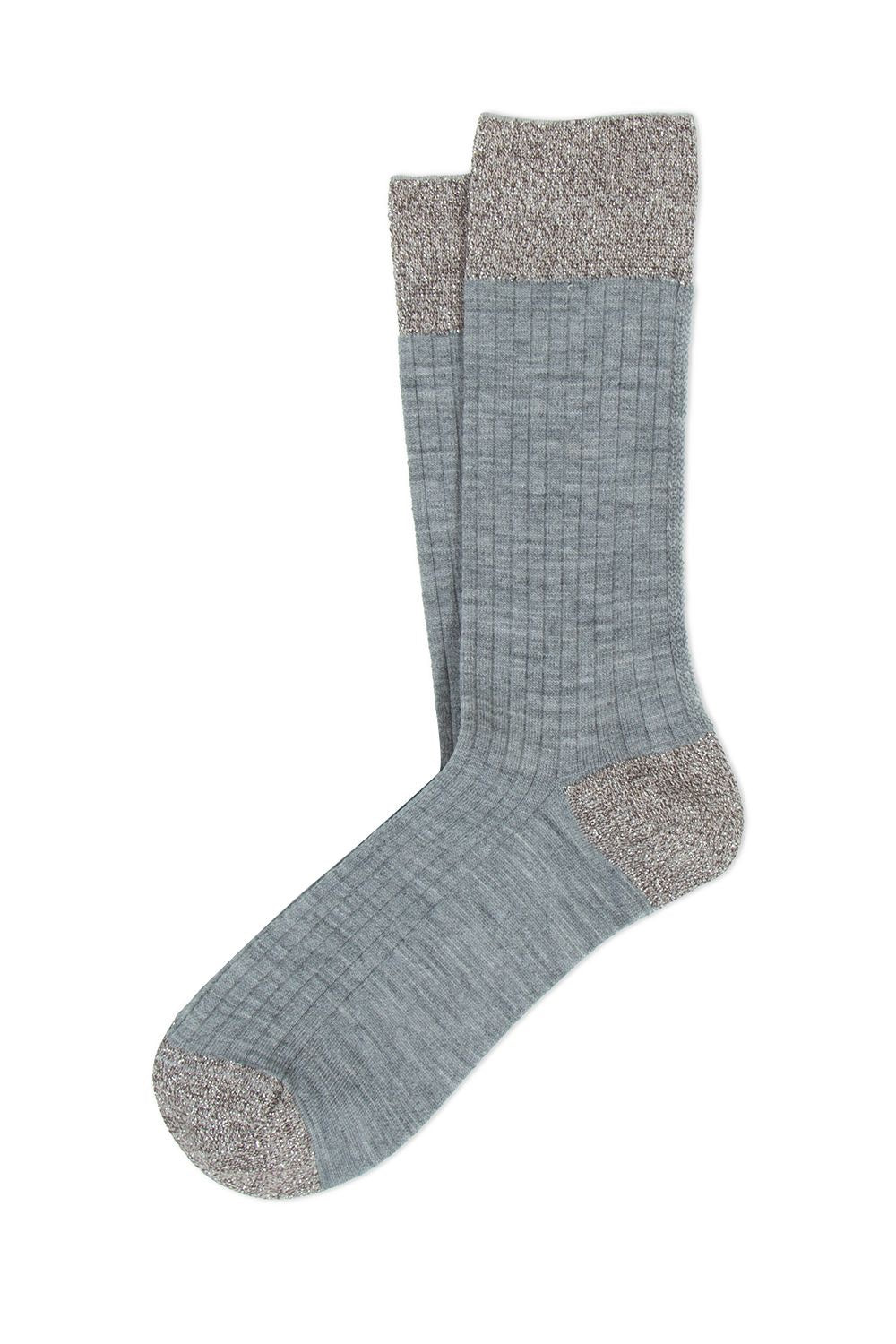 Berlino Short Socks Grau