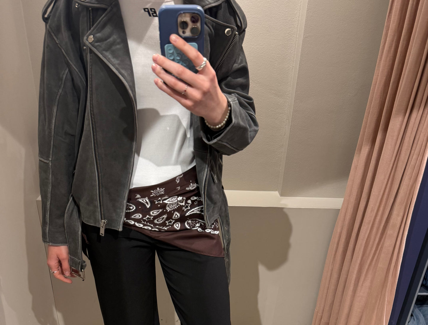 G-Paisley Scarf Silk Chocolate