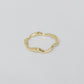 Trine Tuxen CAITLYN RING · GOLDPLATED