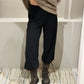 Kimberly Italian Jersey Hose Schwarz