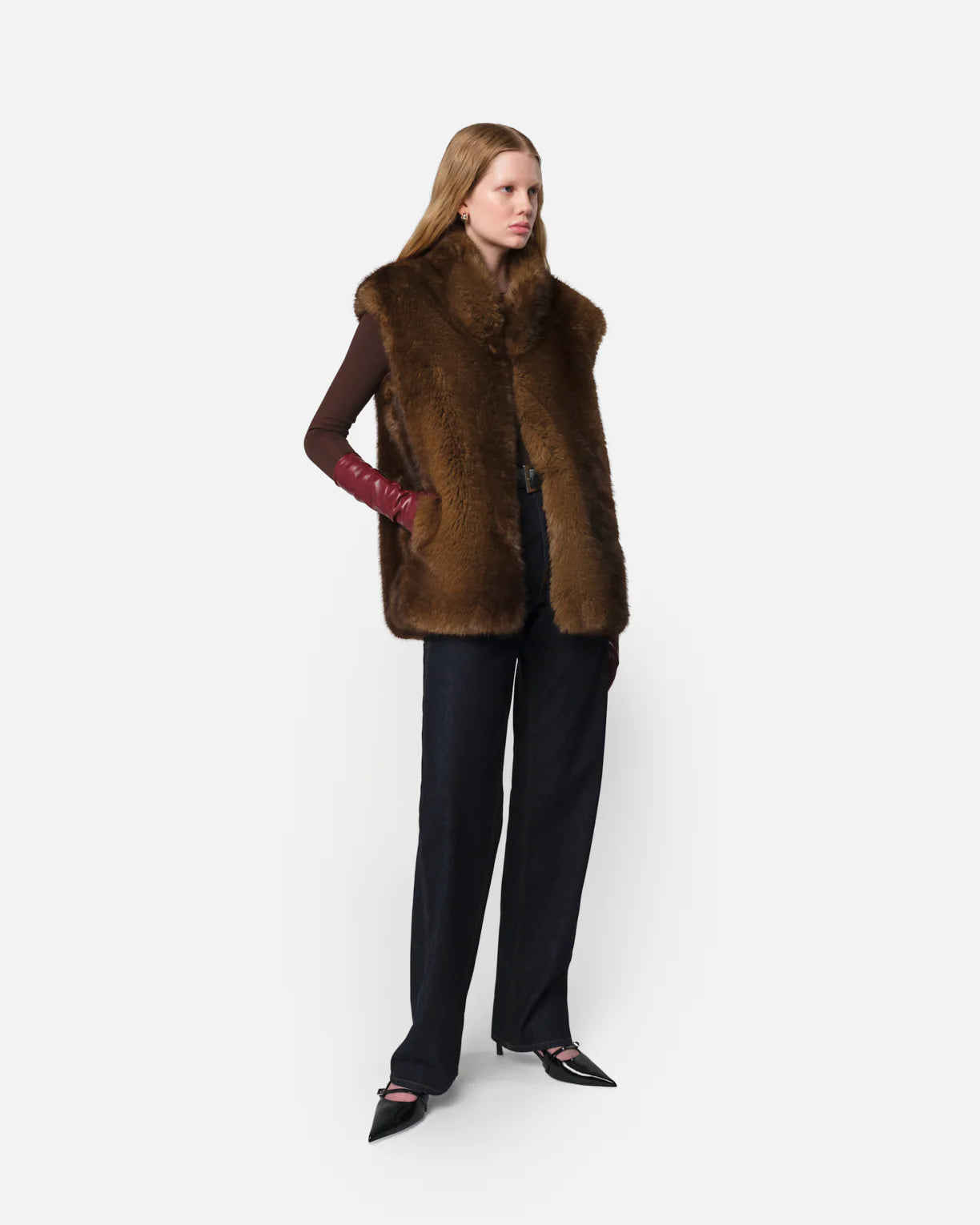 Apparis Laila Mink Vest