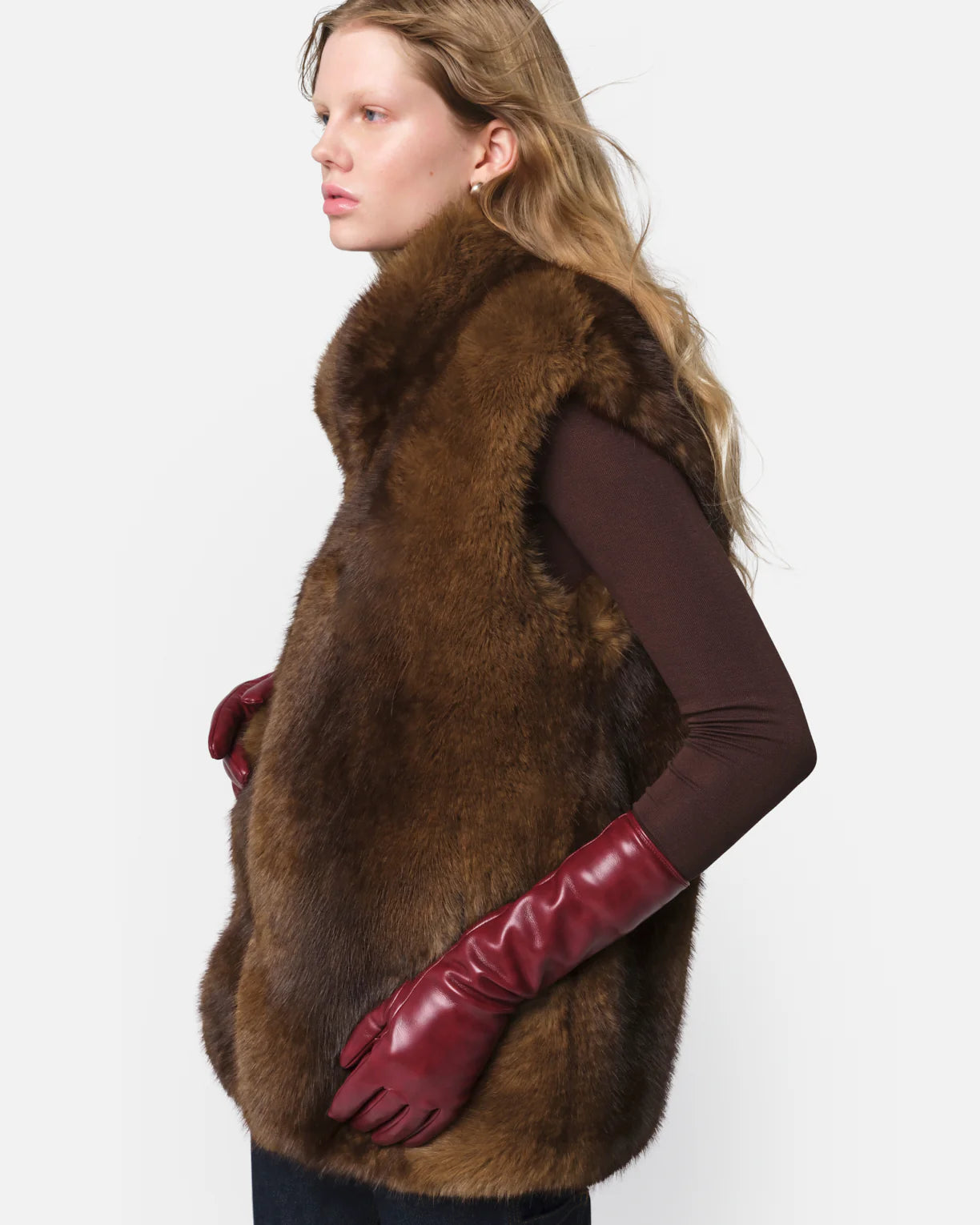 Apparis Laila Mink Vest