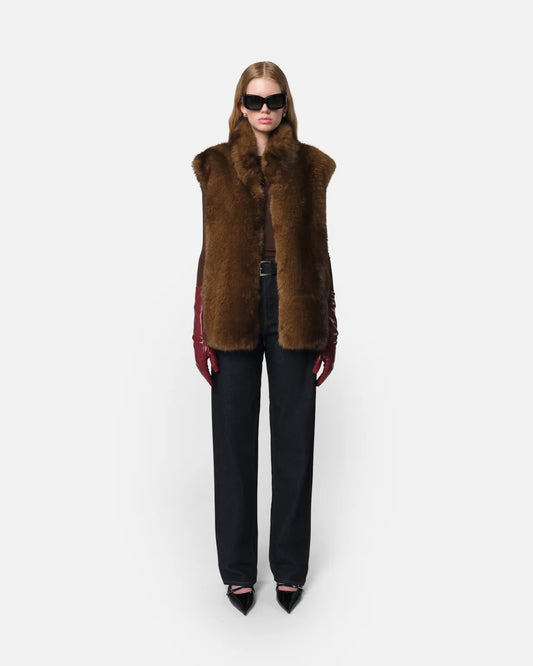 Apparis Laila Mink Vest