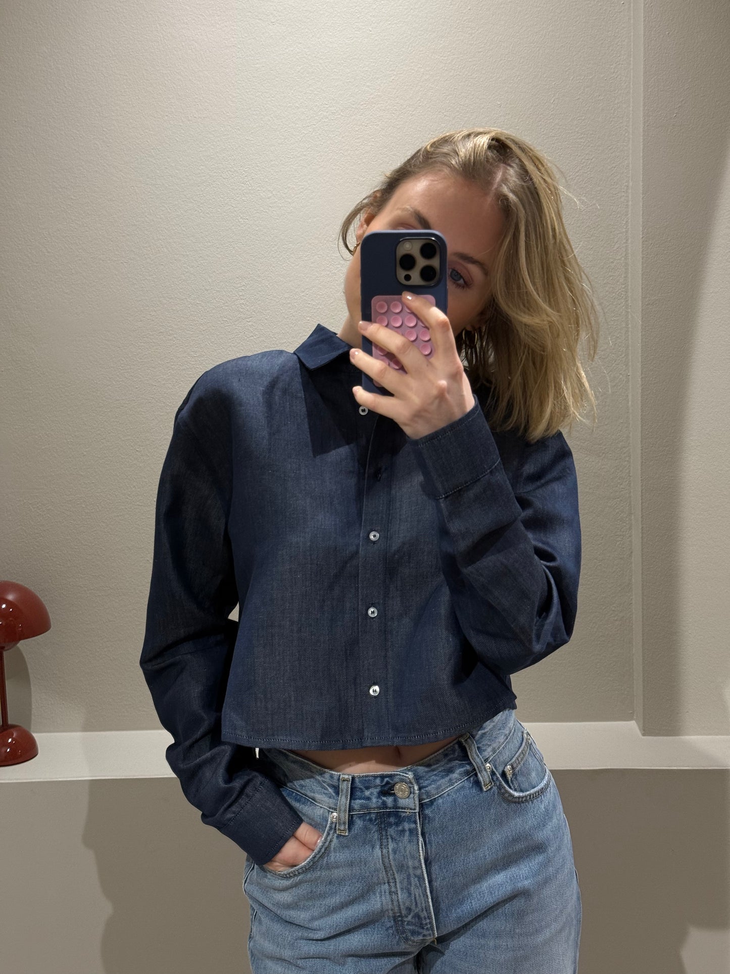 Mads Nørgaard Light Denim Shirt