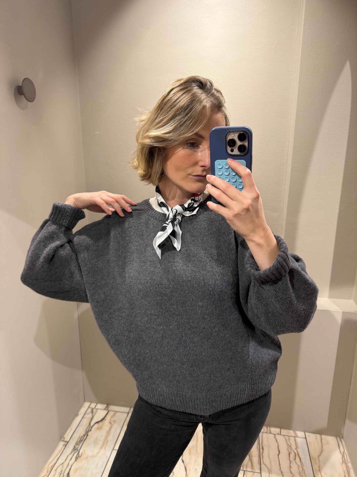 Grey Marl Mia Anthrazit