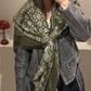 G-Paisley Scarf Khaki