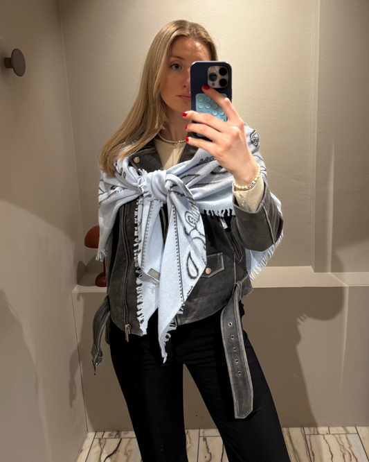 G-Paisley Scarf Fransen