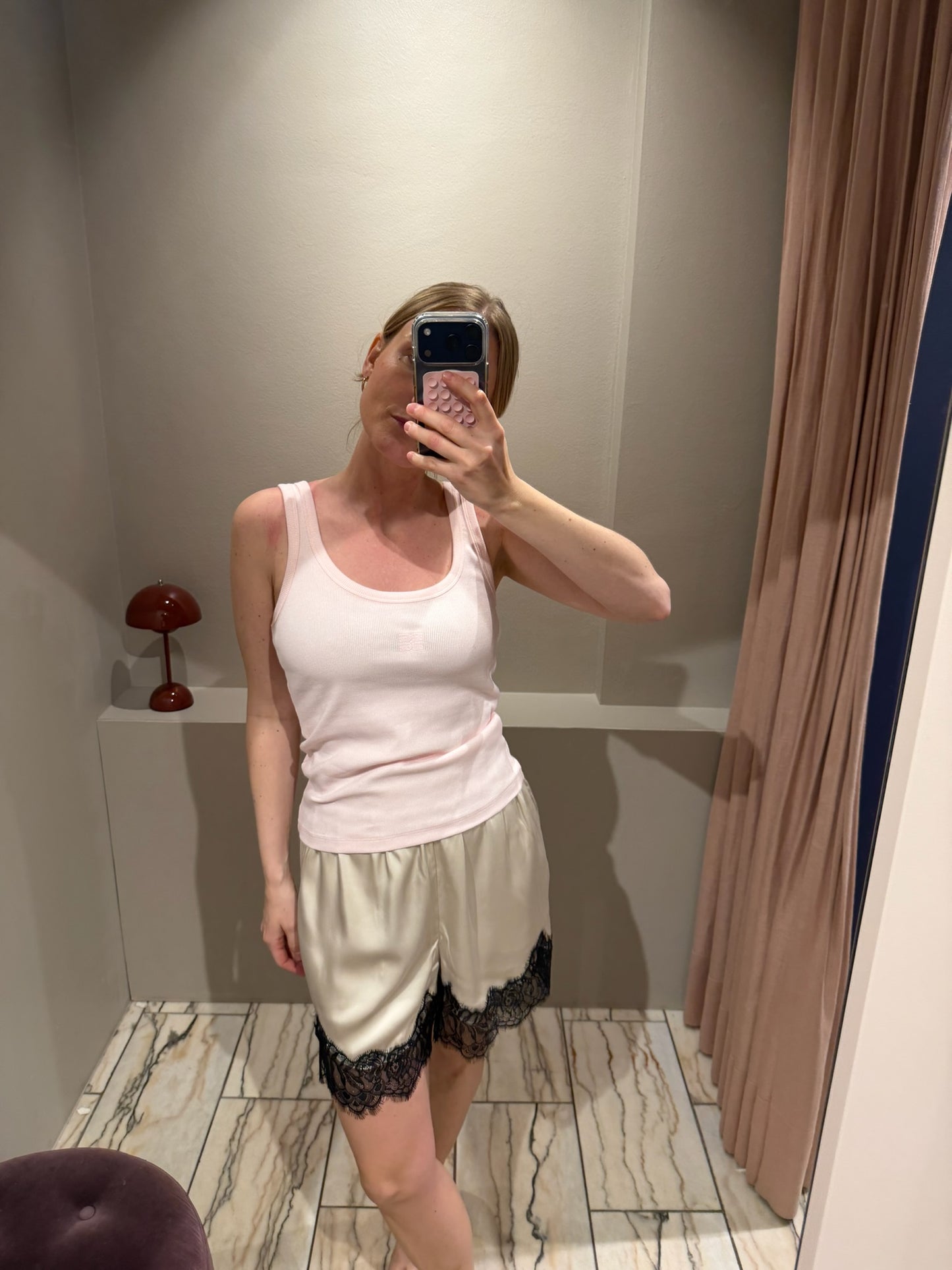 Gestuz GZdrew Logo top Ballet Pink