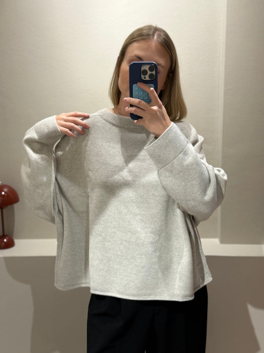 Grey Marl Kaia Strick