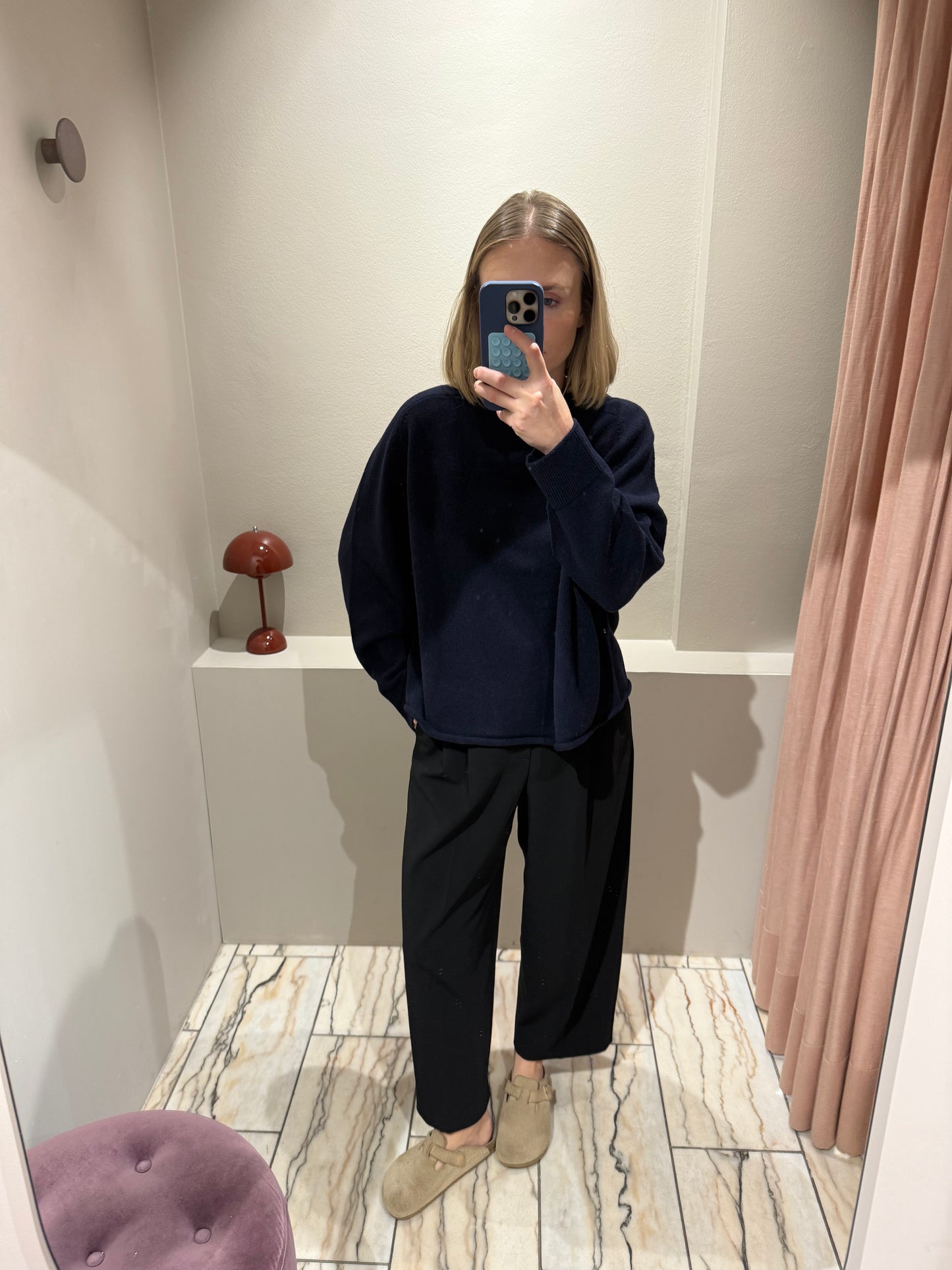 Grey Marl Kaia Strick