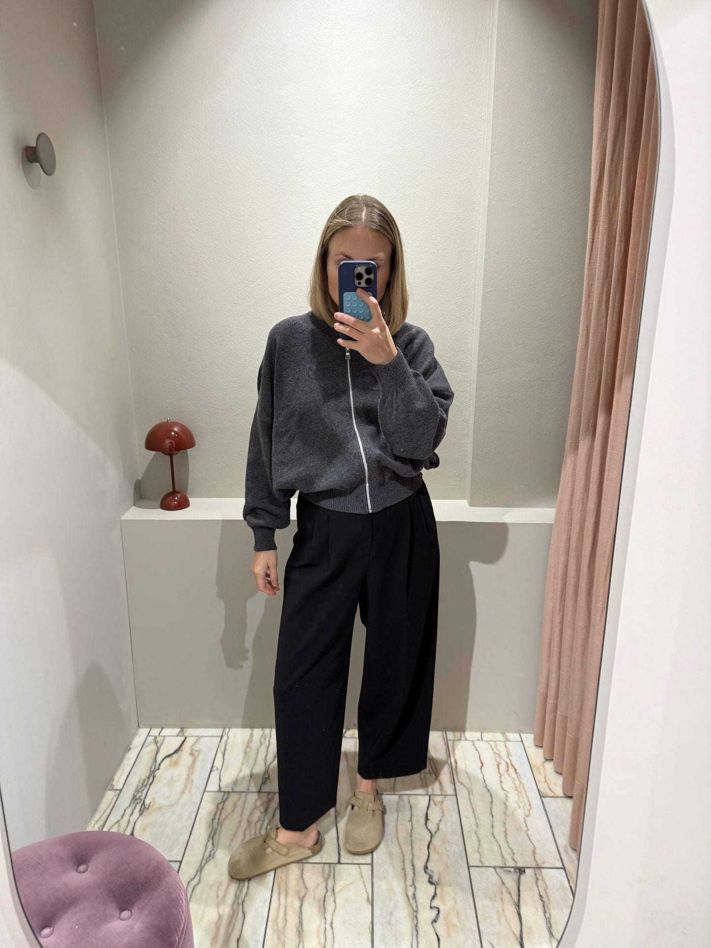 Grey Marl Jackie