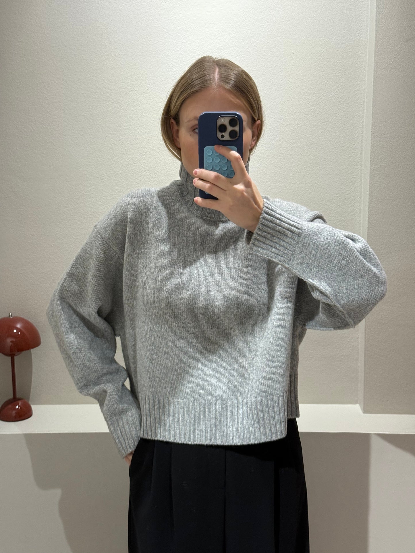 Grey Marl Ina Strick