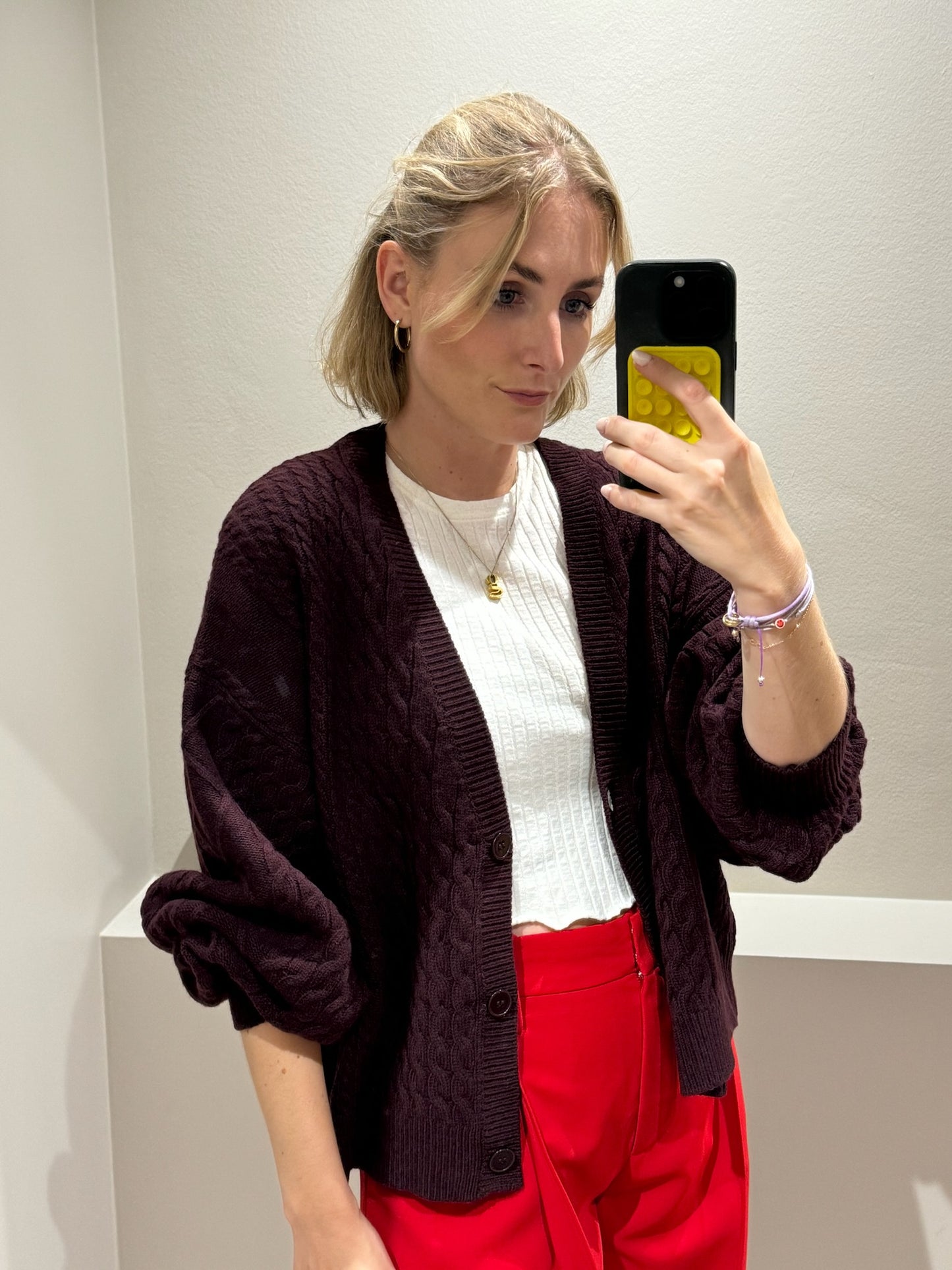 Mads Nørgaard Recycled Wool Mix Ricky Cardigan