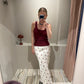 Gestuz GZdrew Logo top Cabernet Red