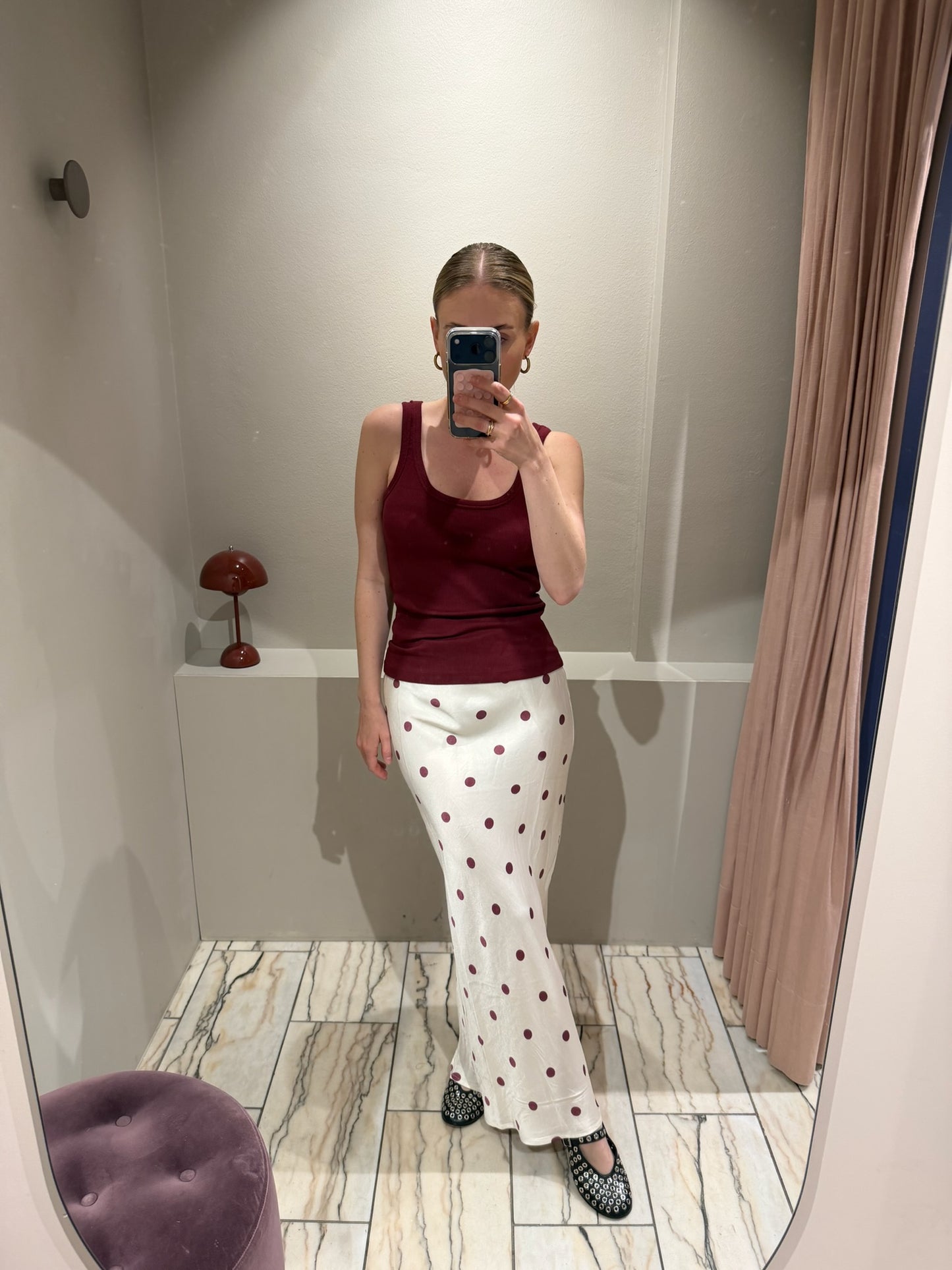 Gestuz GZdrew Logo top Cabernet Red