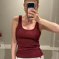 Gestuz GZdrew Logo top Cabernet Red