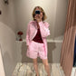 H2O Rønne Essential Pyjama Shorts Rosa