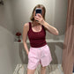 H2O Rønne Essential Pyjama Shorts Rosa