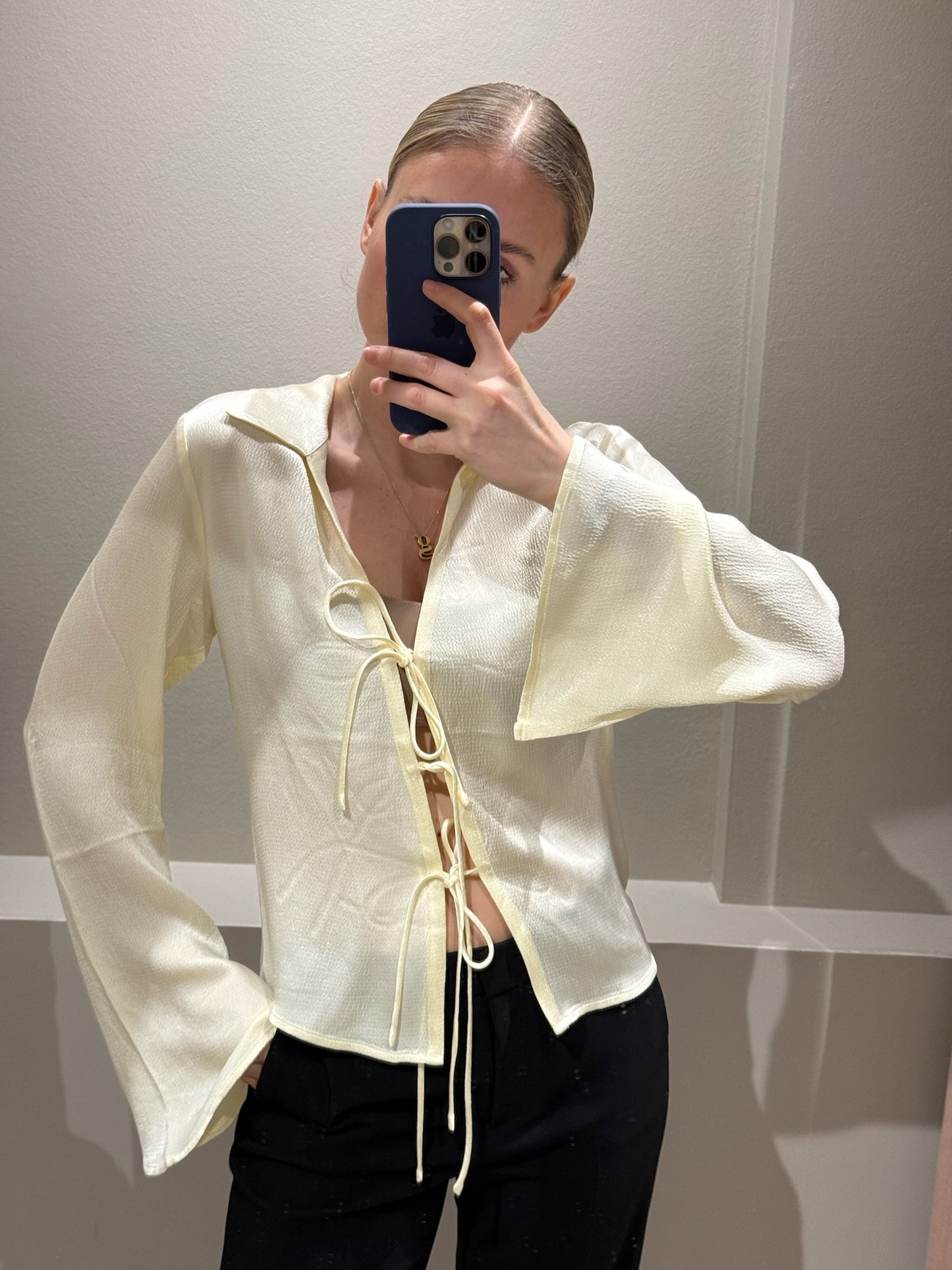 Designers Remix Lucille Tie Blouse