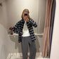 Noa Crop Hose Grau