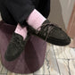Boat Loafer Suede Charcoal