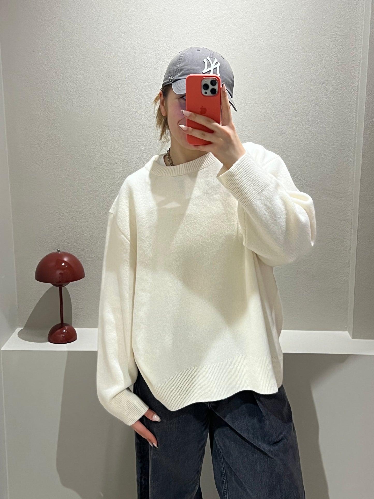 Grey Marl Joe Off White