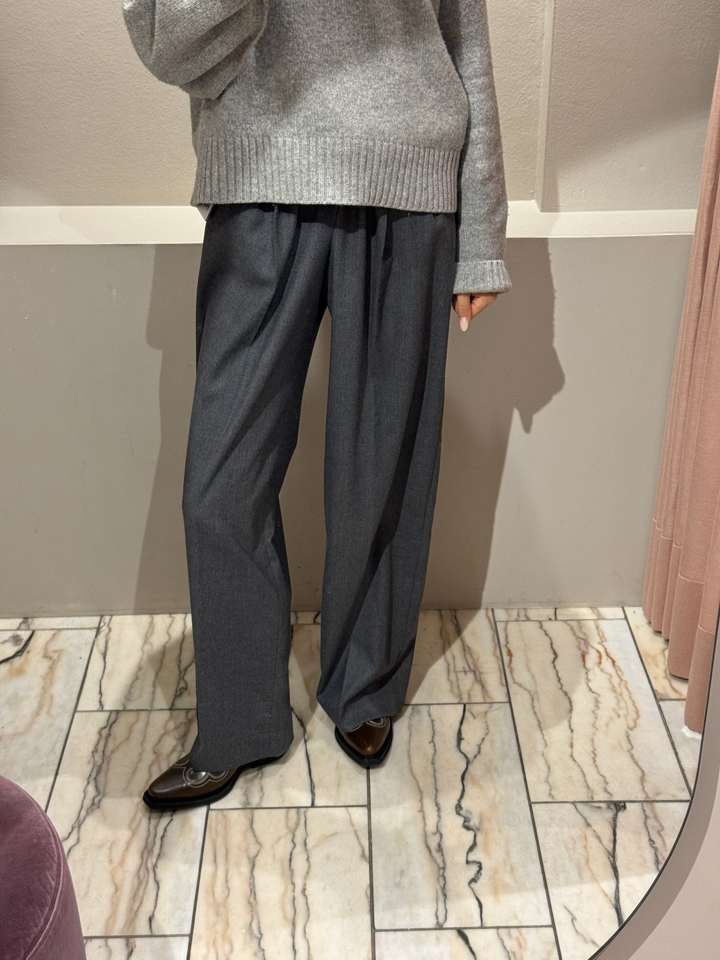 ROSSI Noa Cashmere Touch Flannel Grey