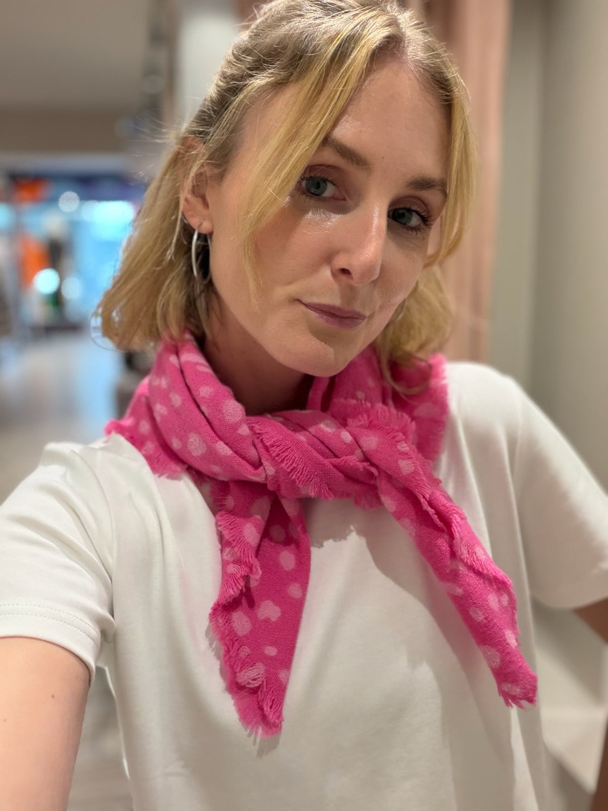 Wollschal Bambi Pink