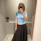 Neo Noir Felicia S Voile Skirt Braun