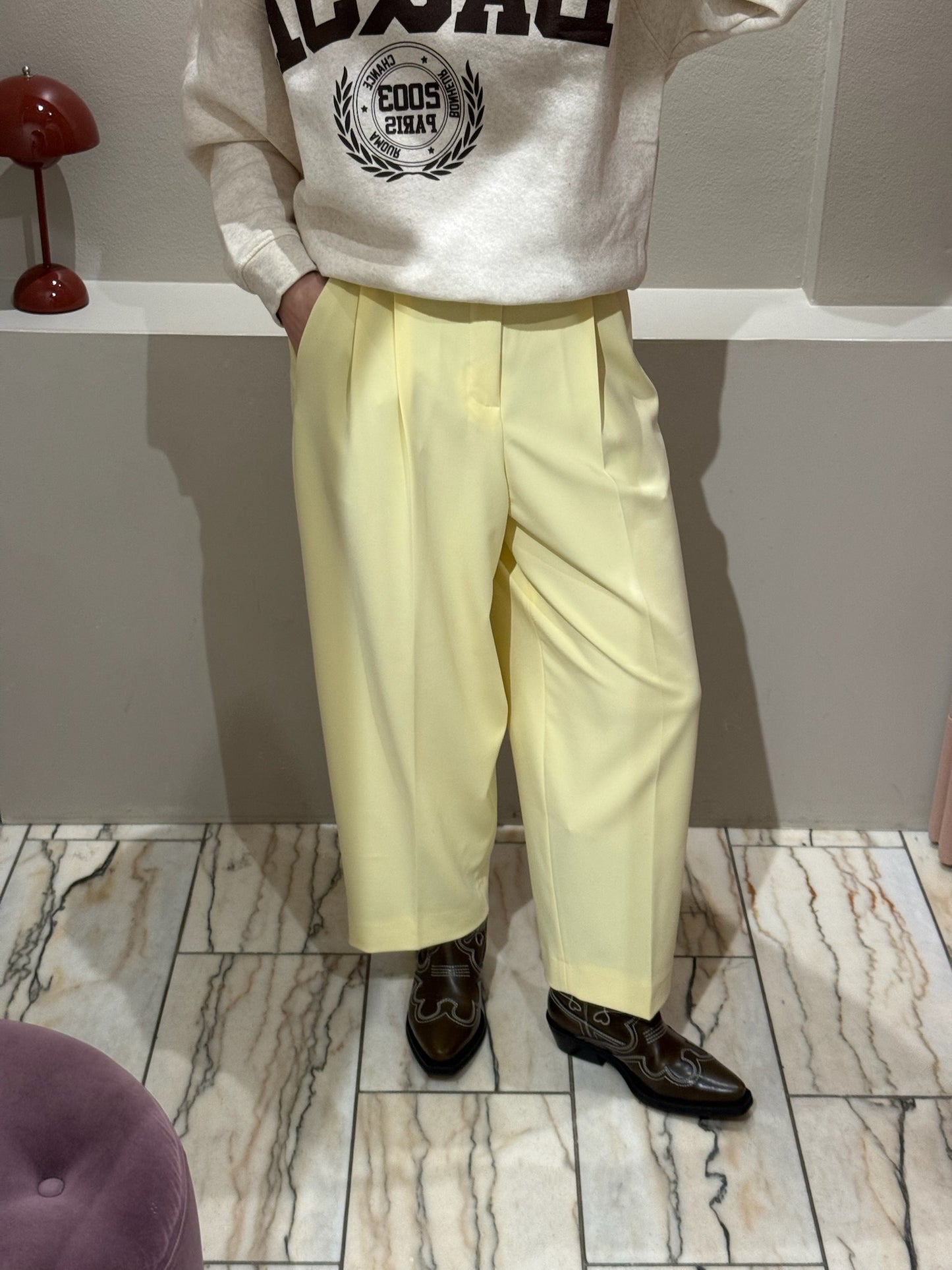 ROSSI Noa Crop Vanilla