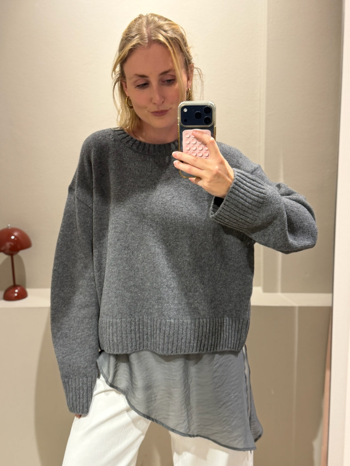 Ophra Pullover Grau