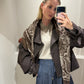 PRE ORDER g-Paisley Schal Braun