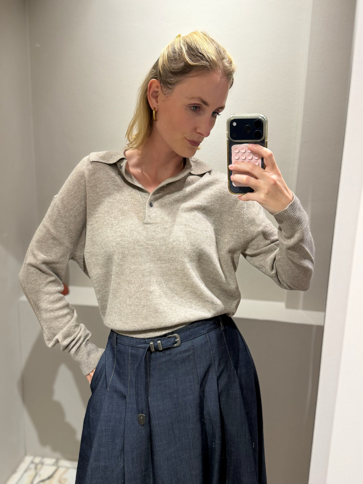 Longo Polo Pullover