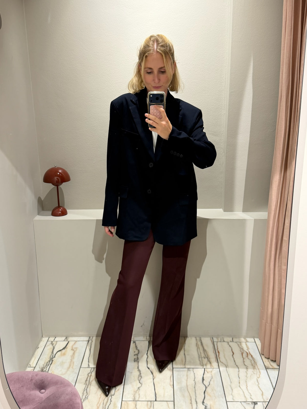 Rosie Hose Burgundy