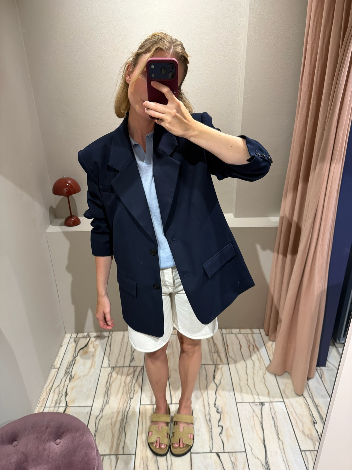 Paula Blazer Navy