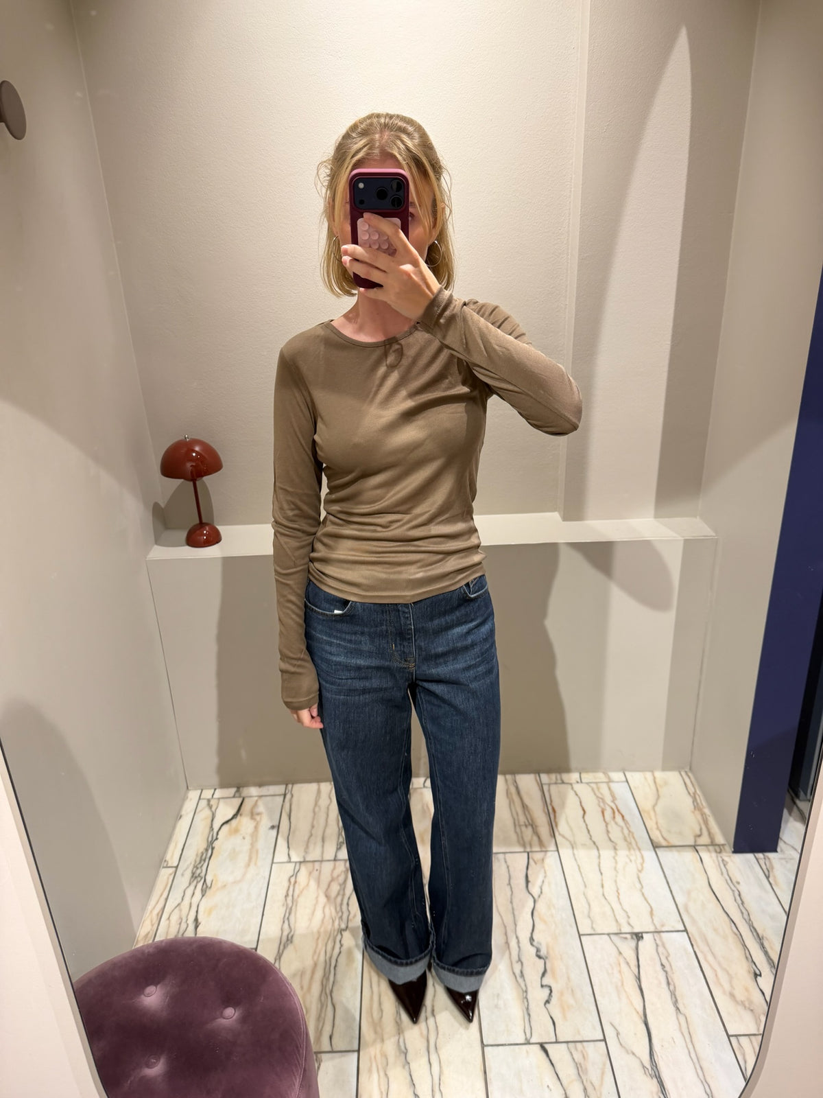 Harper Longsleeve Beige